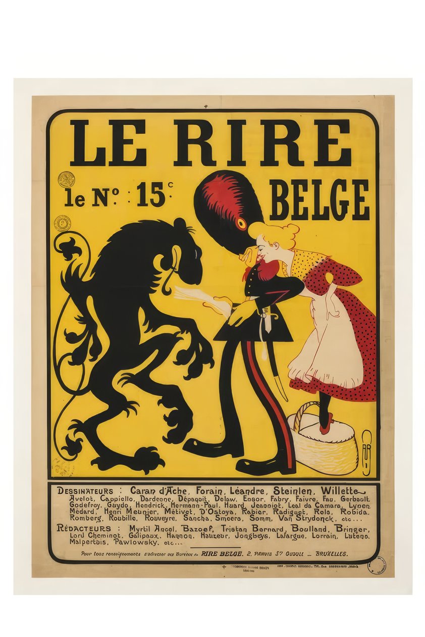 Det belgiske grin af Auguste Jean Baptiste Roubille