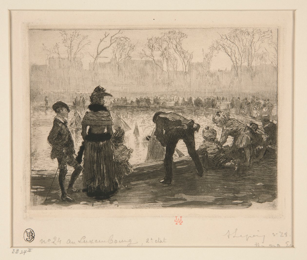 I Luxembourg (I Luxembourg) af Auguste Lepere