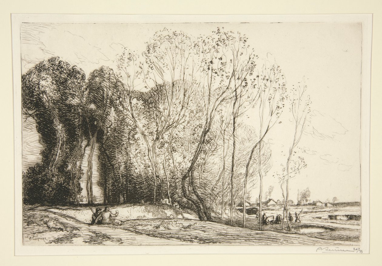 Smuk morgen af Auguste Lepere