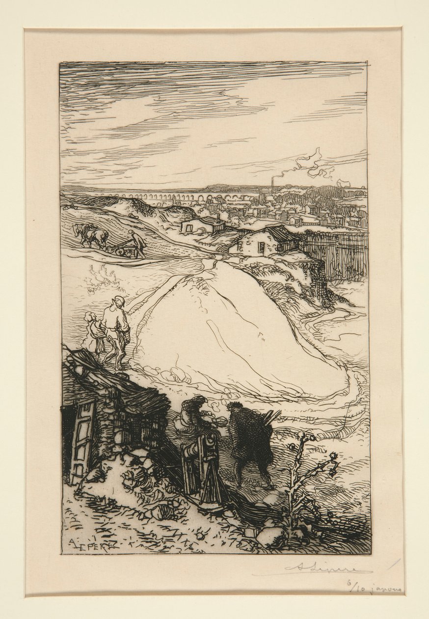 ? Gentilly (Hos Gentilly) af Auguste Lepere
