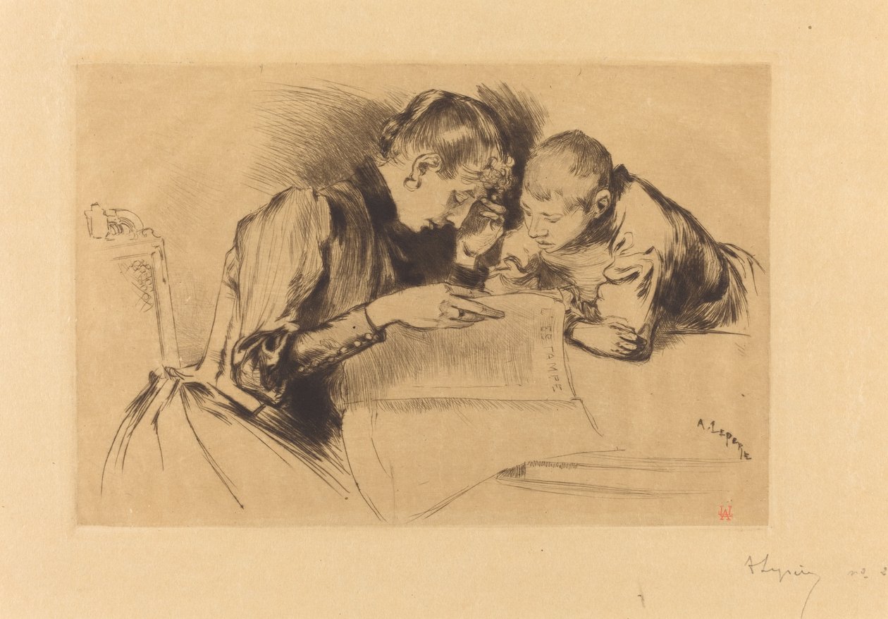 Billeder (billeder) af Auguste Lepere