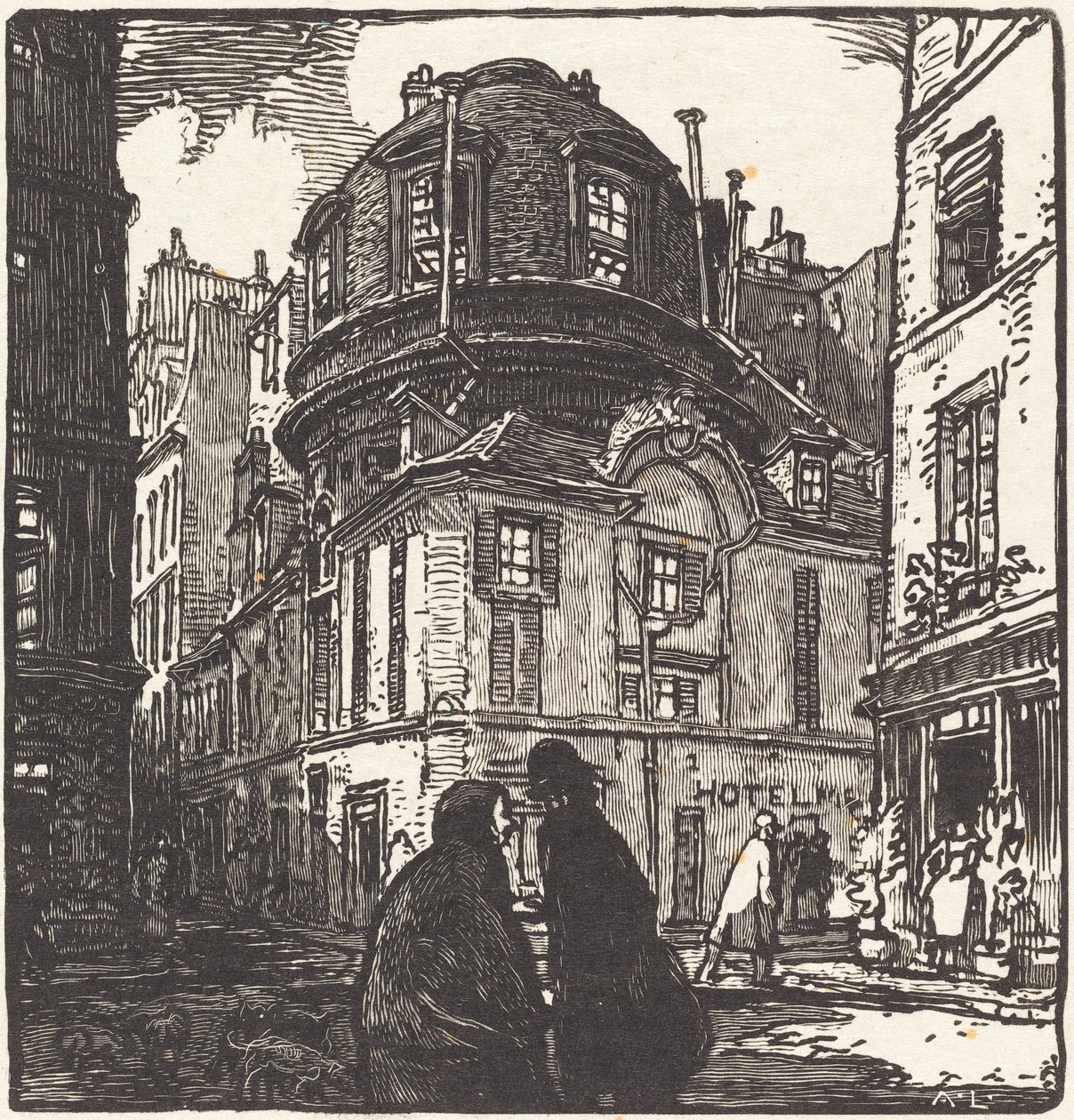 Det gamle lægeakademi af Auguste Lepere