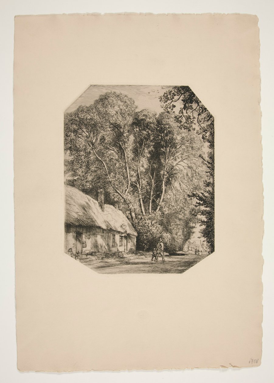 Le Bout Genet (Crevecoeur-le-Grand) af Auguste Lepere