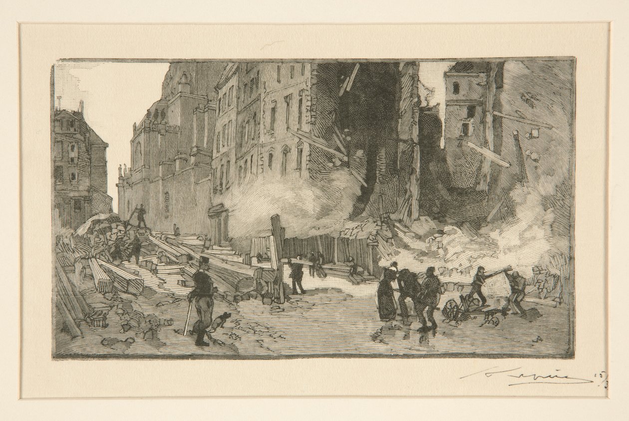 Ouvriers (arbejdere) af Auguste Lepere