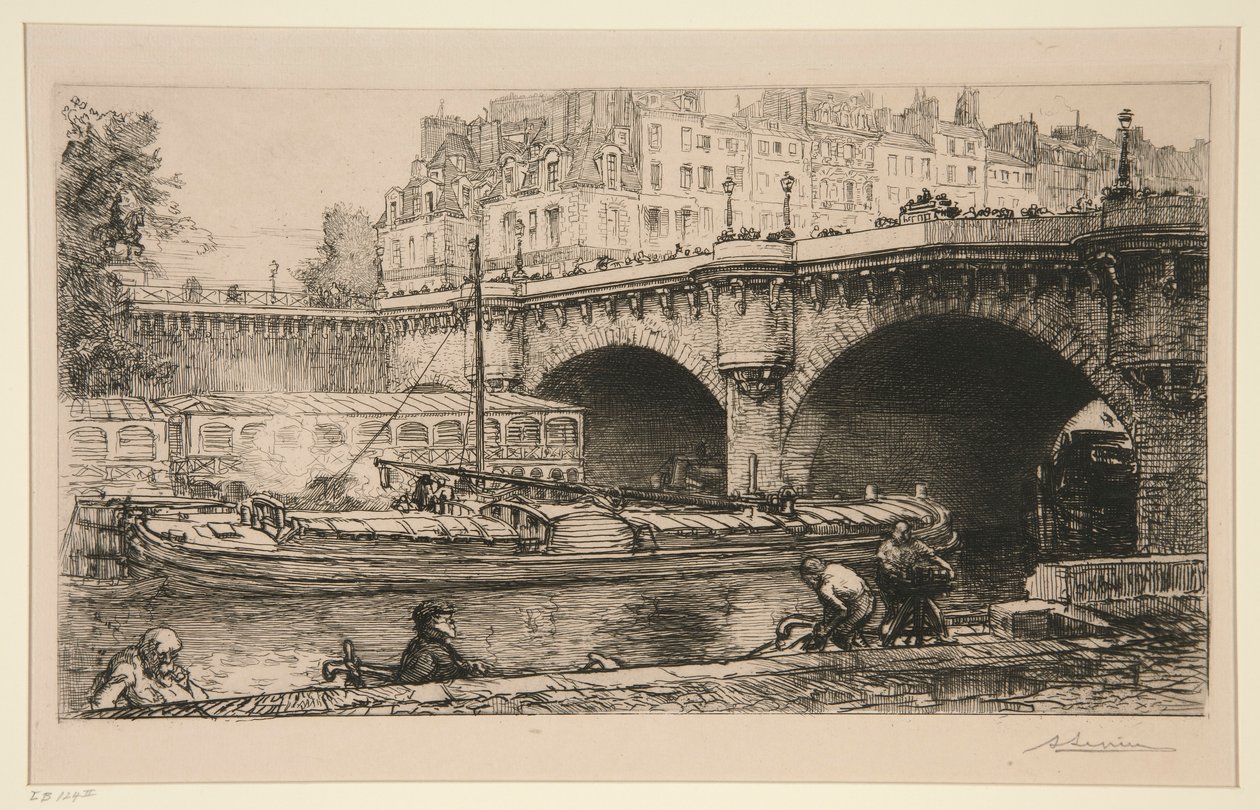 Pont Neuf af Auguste Lepere