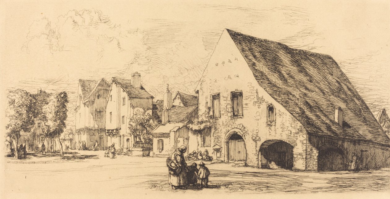 Provinserne Seine og Marne, 1910. af Auguste Lepere