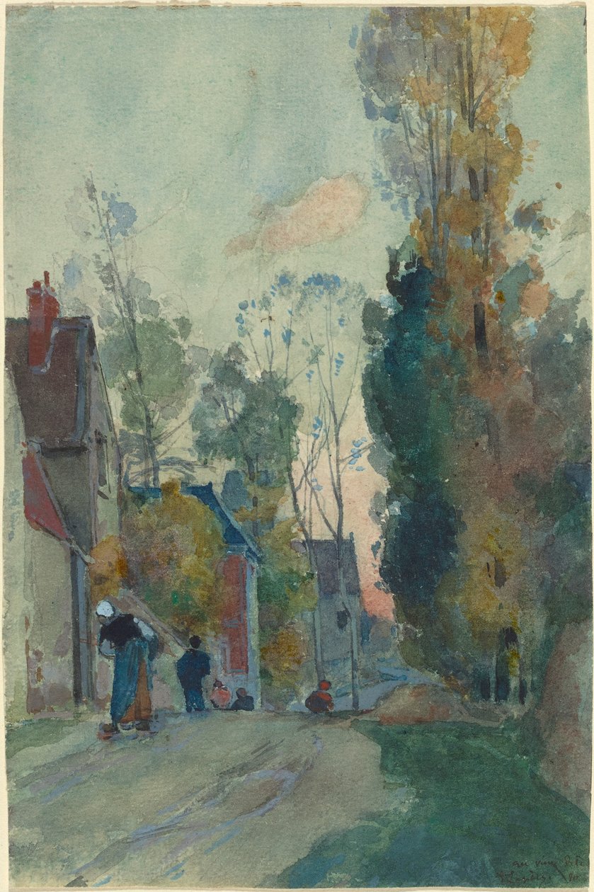 Rue de Jouy le Comte af Auguste Lepere