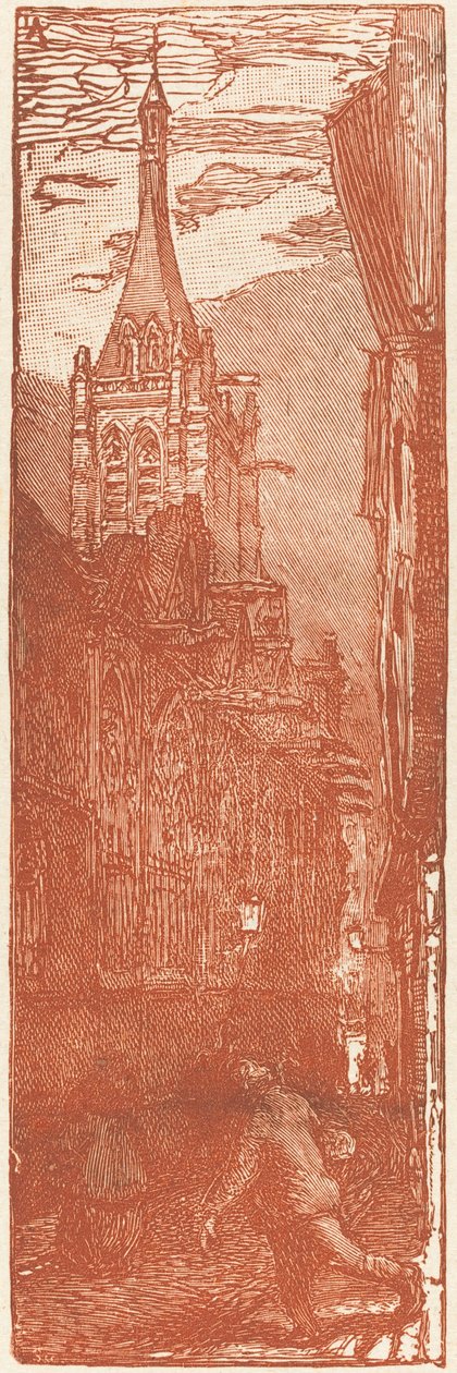Saint-Severin, udgivet 1901. af Auguste Lepere