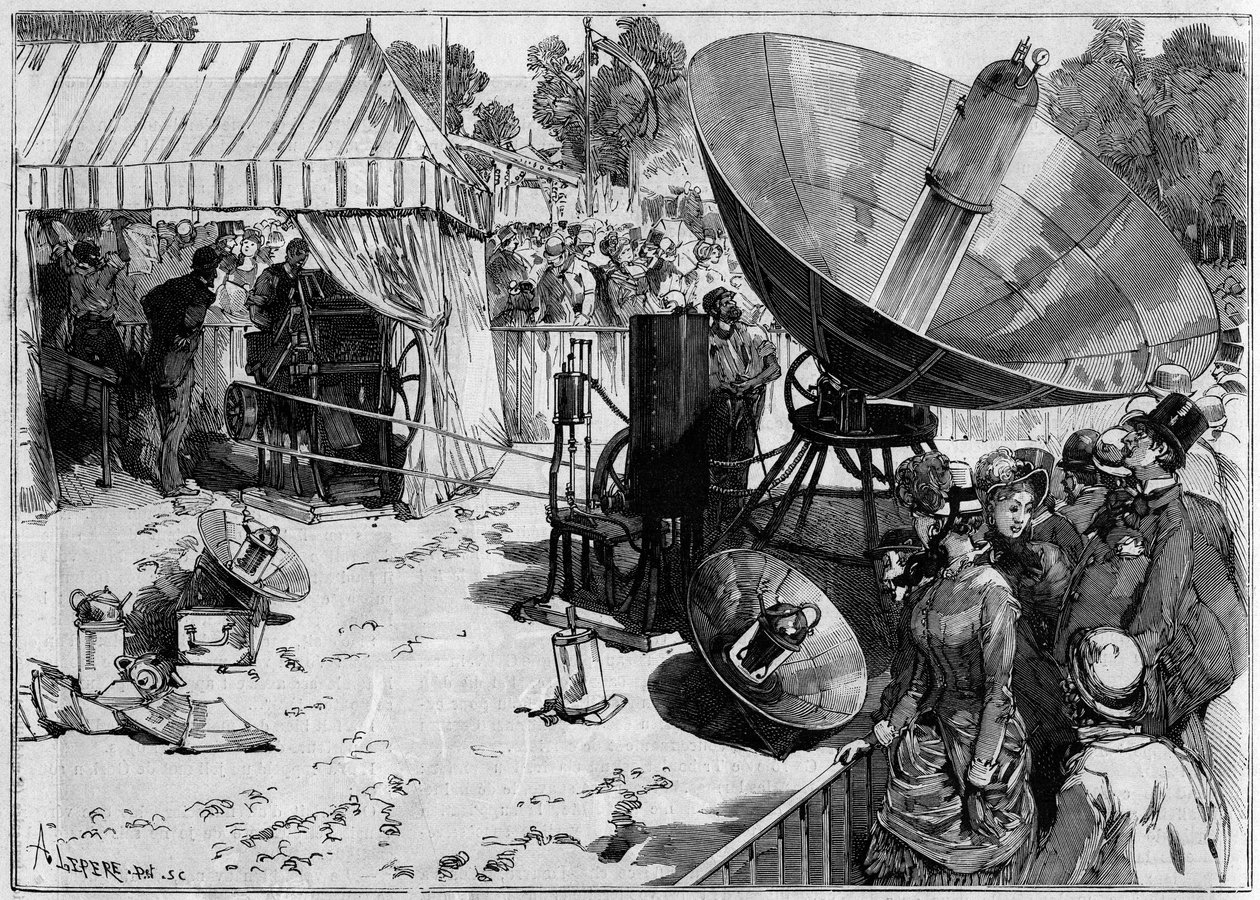Solenergi af Auguste Lepere