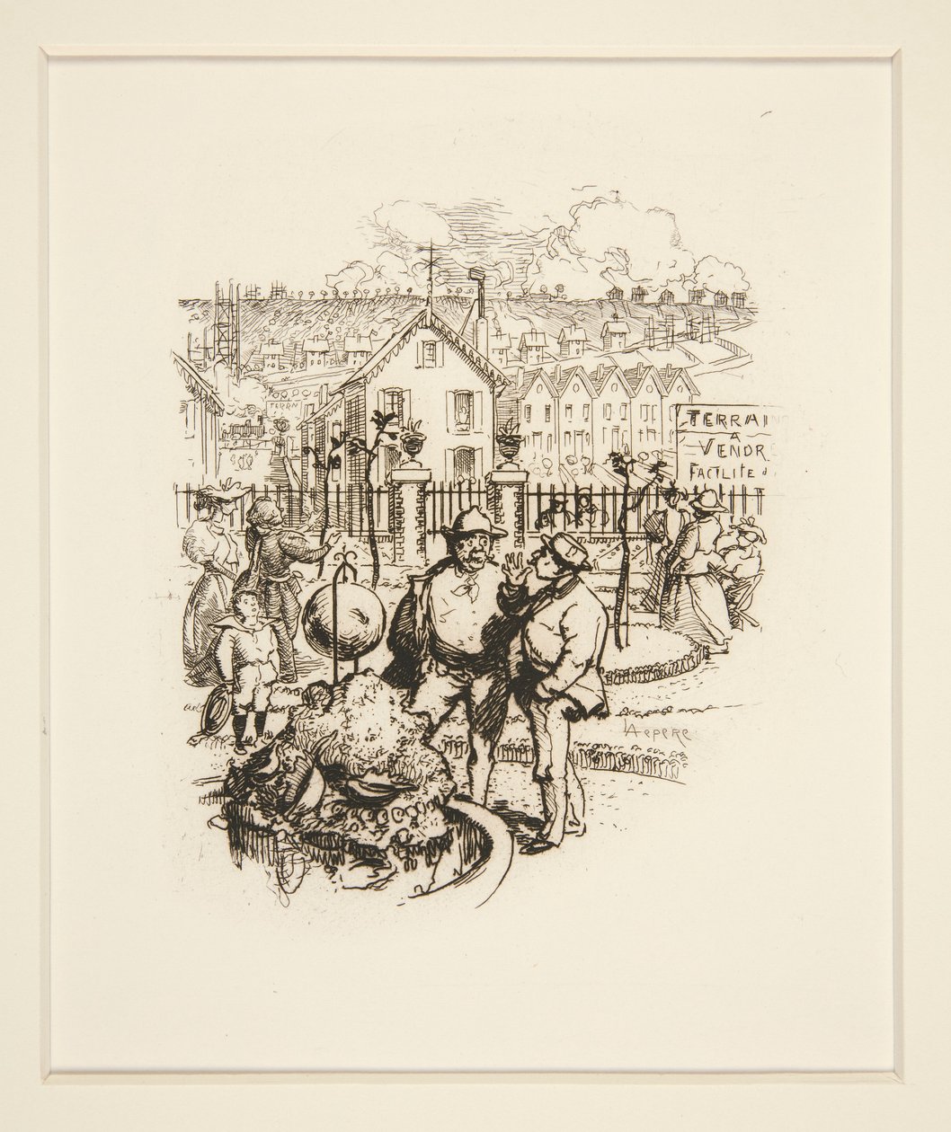 Forstadsparken af Auguste Lepere