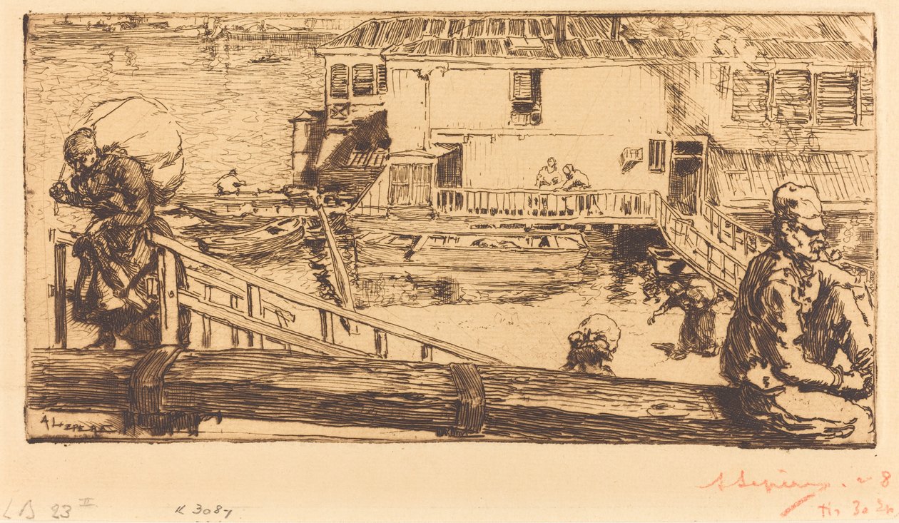 Vaskehuset af Auguste Lepere