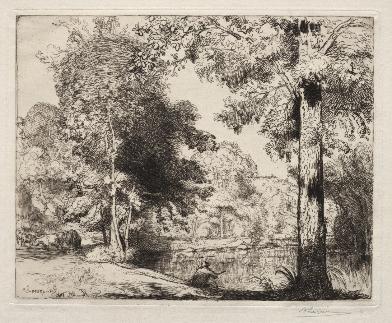 Livets kanter af Auguste Louis Lepère
