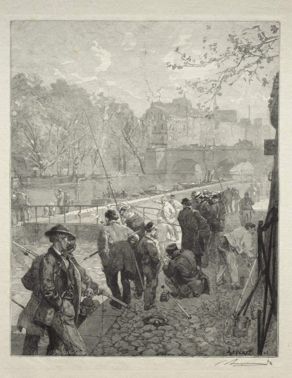 Valutaens lås af Auguste Louis Lepère