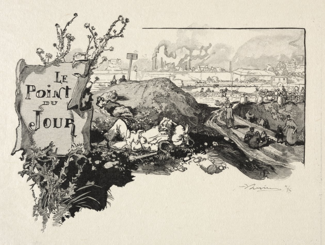 Dagligt punkt af Auguste Louis Lepère