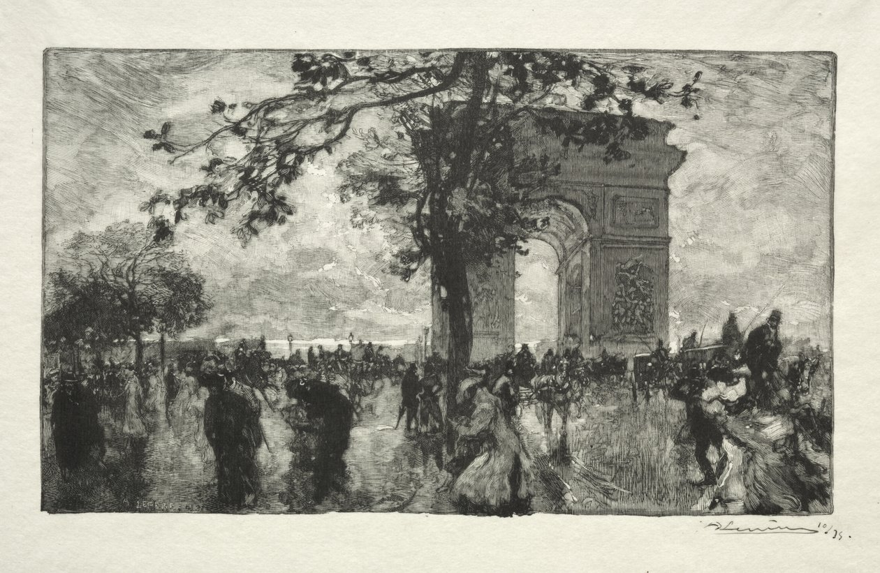 Træets tilbagevenden af Auguste Louis Lepère