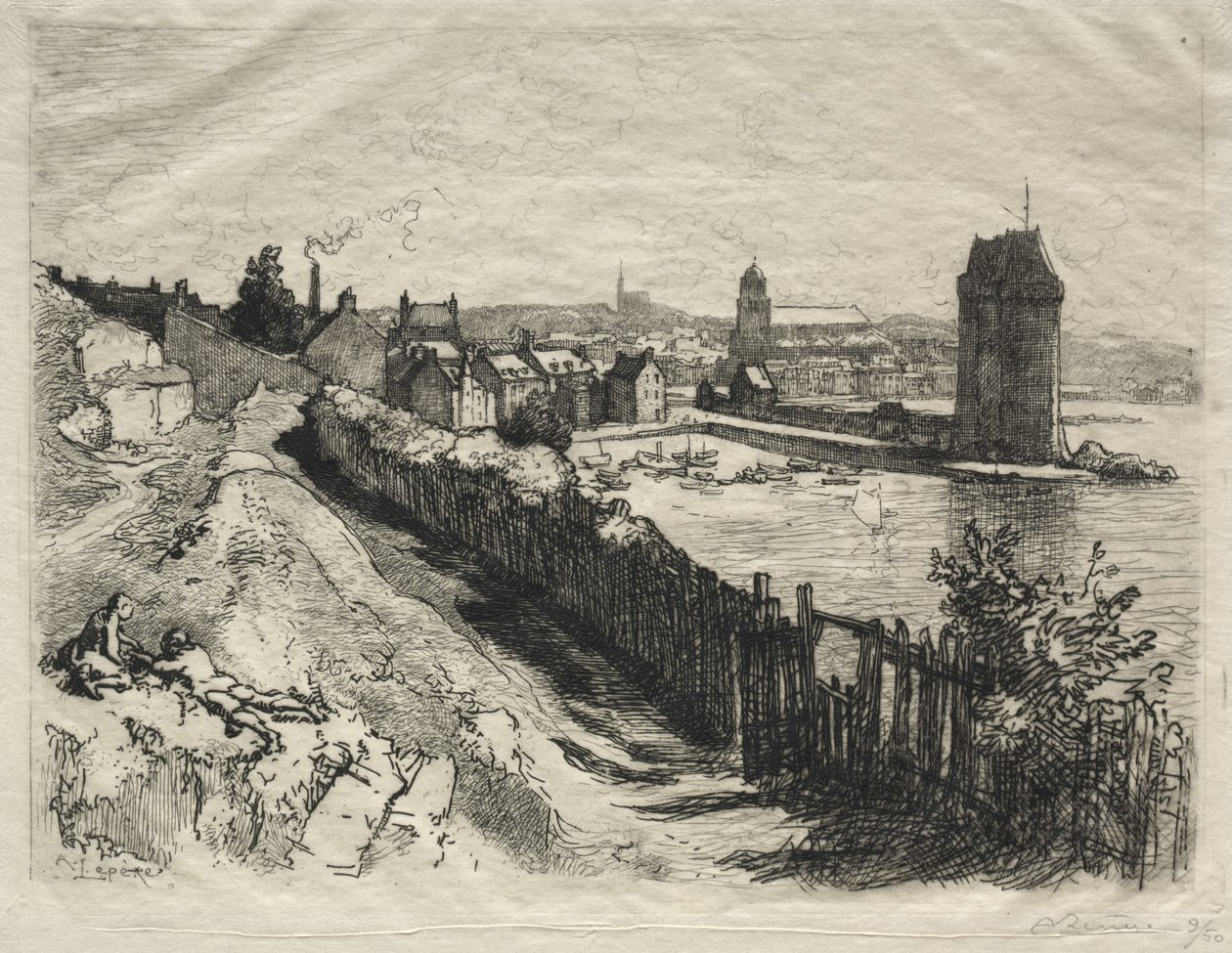 Sankt Servan af Auguste Louis Lepère