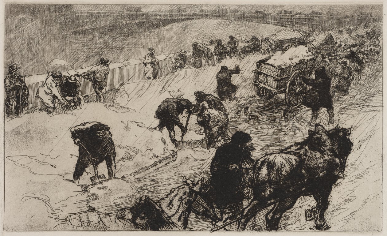 Sneboldkamp: Flower Quay af Auguste Louis Lepère