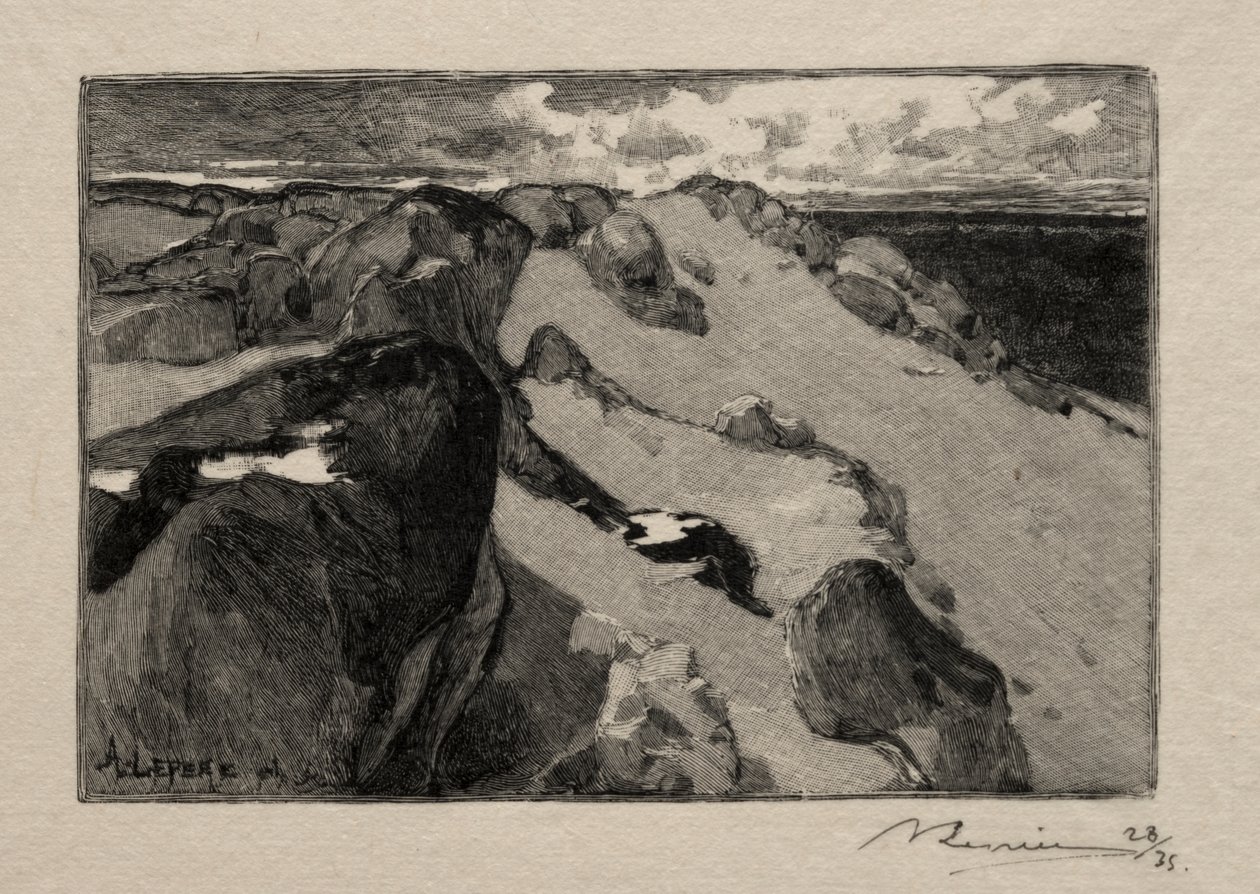 Arbonne, Gros Sablon af Auguste Louis Lepère