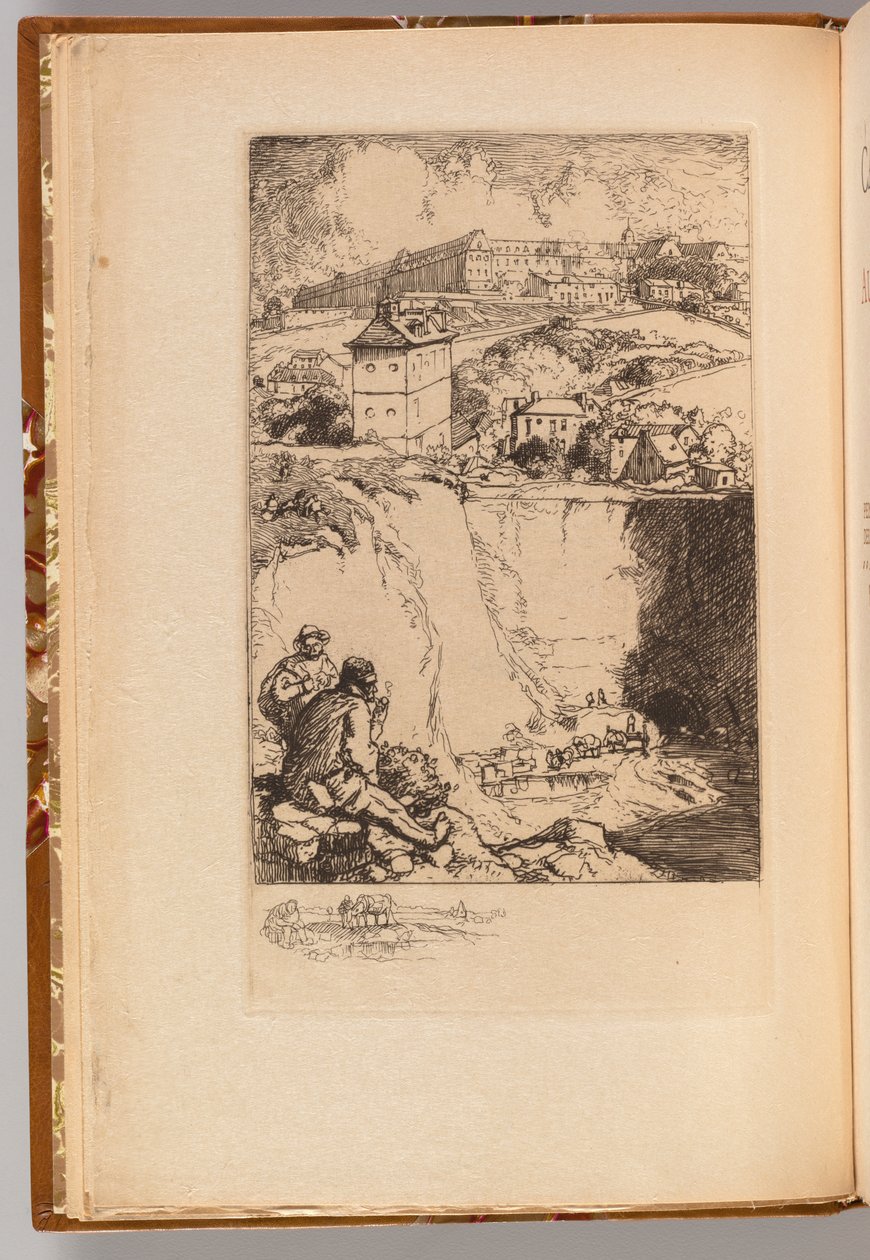 August Lepère Udstillingskatalog: Frontispice af Auguste Louis Lepère