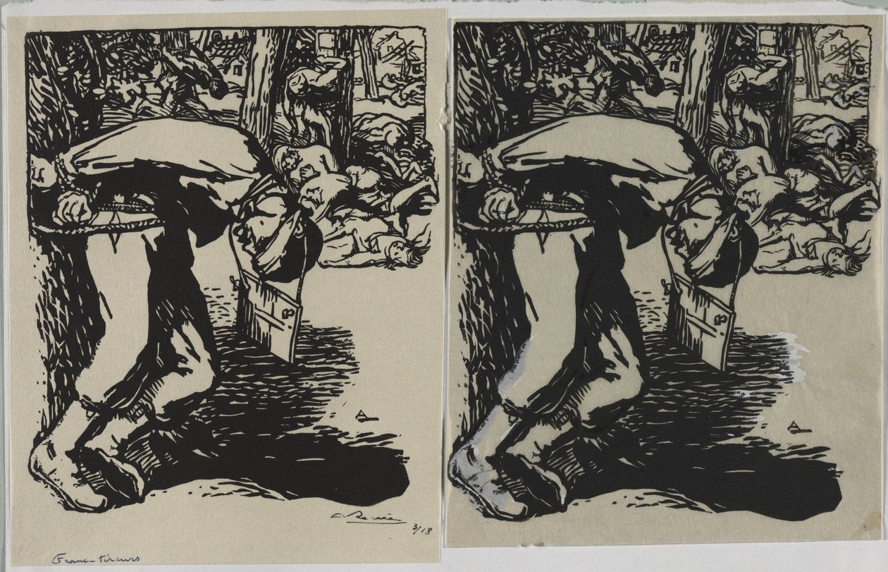 Snigskytter af Auguste Louis Lepère