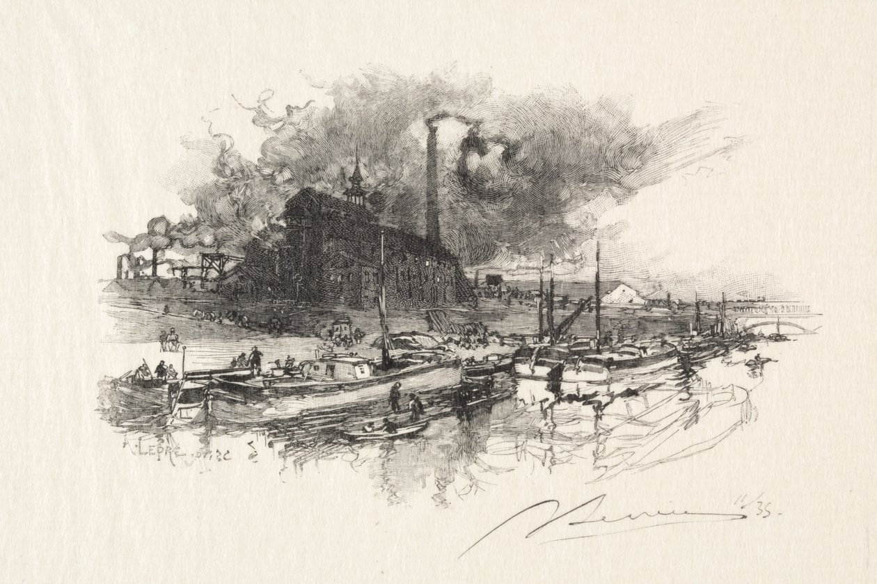 Blege af Auguste Louis Lepère