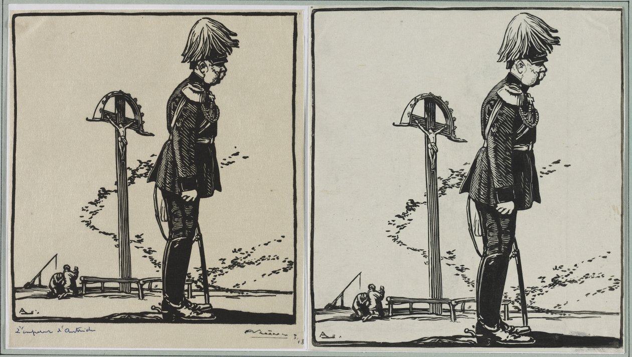 Kejseren af ​​Østrig af Auguste Louis Lepère