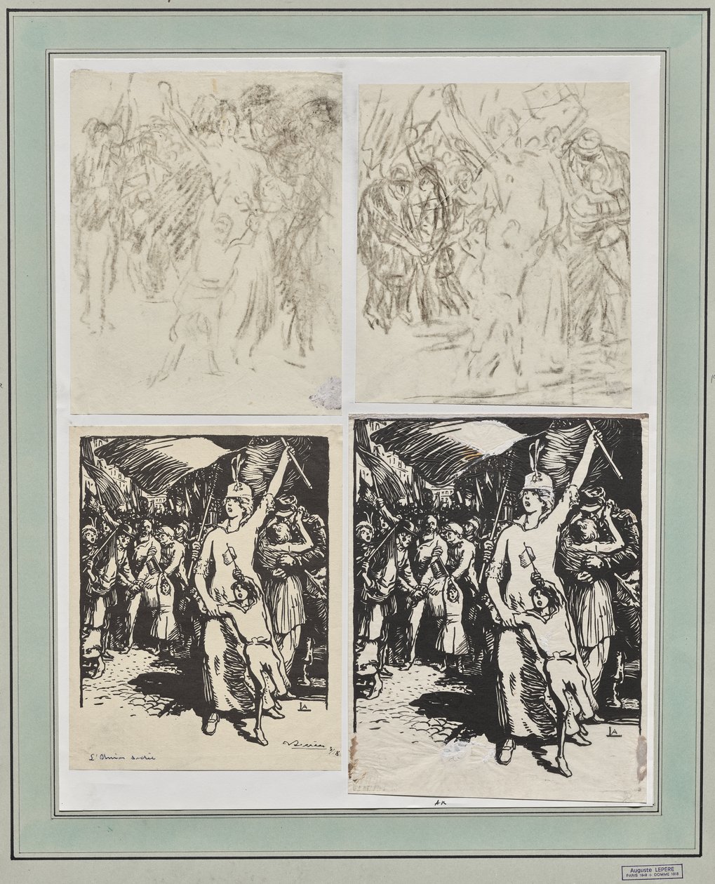Den hellige forening af Auguste Louis Lepère