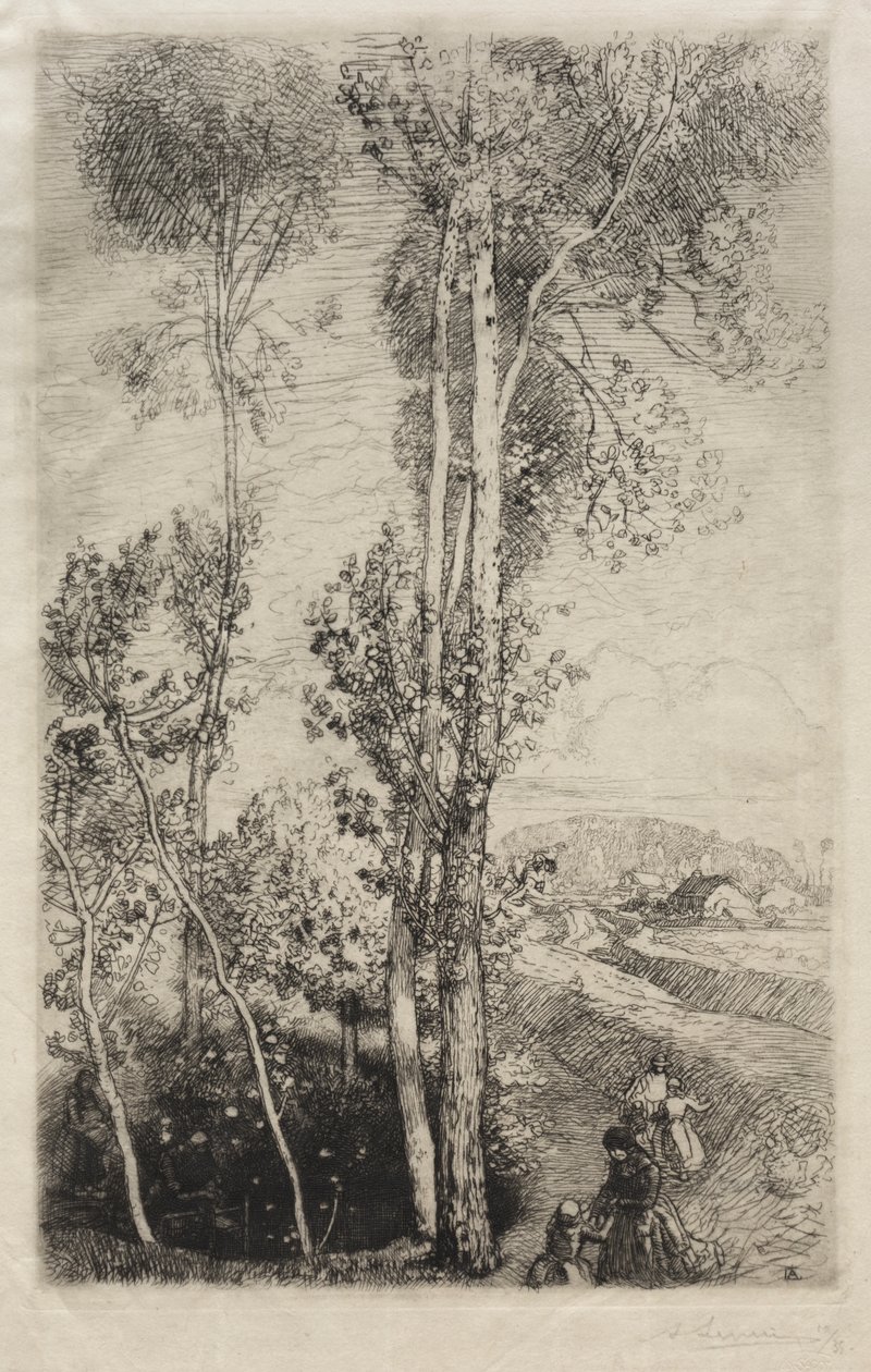 La Petite Mare af Auguste Louis Lepère