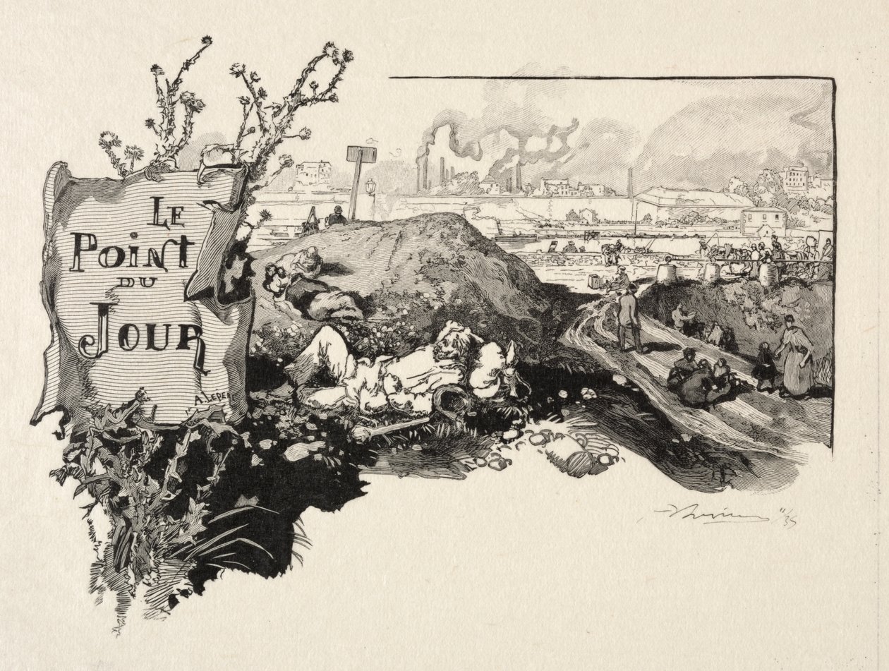 Dagligt punkt af Auguste Louis Lepère
