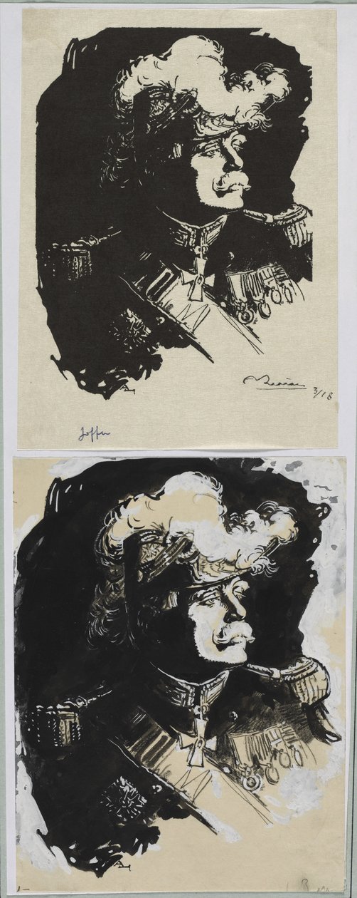 Marskal Joffre af Auguste Louis Lepère