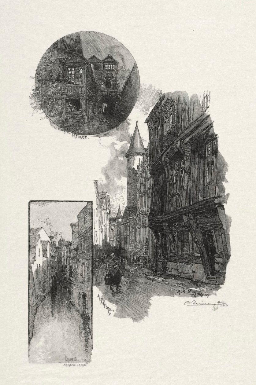 Illustreret Rouen: Cour de L