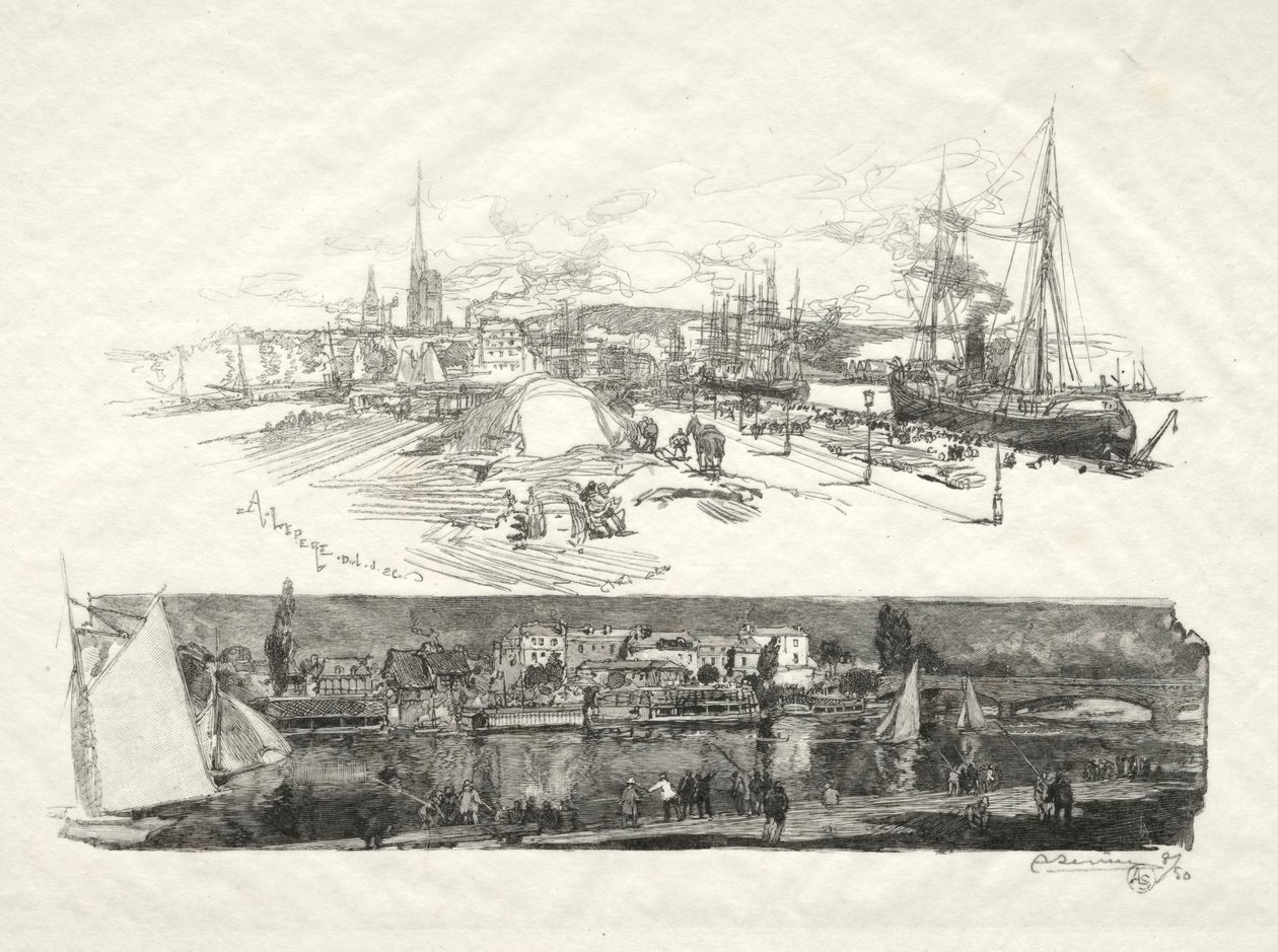 Illustreret Rouen: The New Quays-L