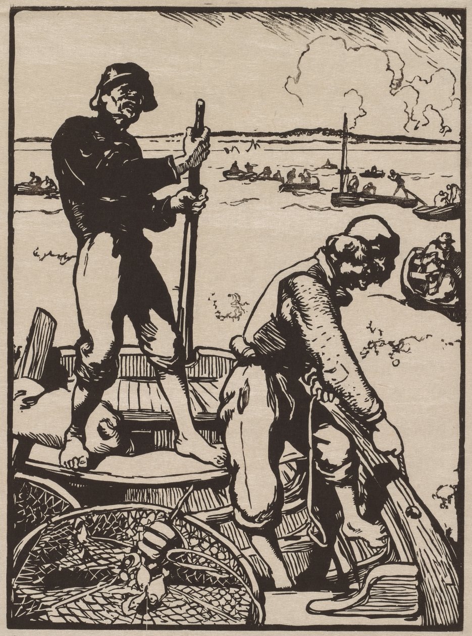 Rejefiskere af Auguste Louis Lepère