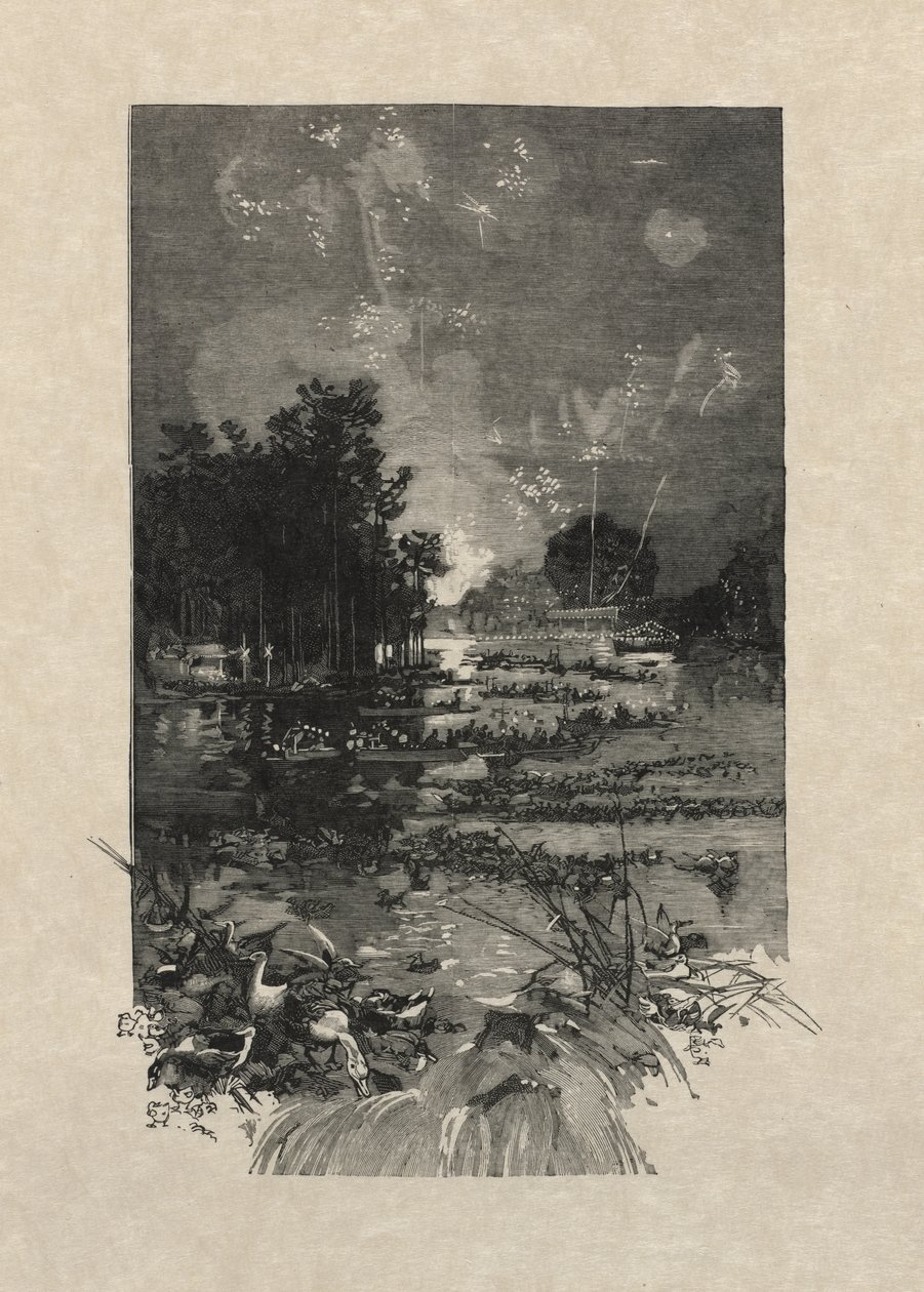Festivalen for pligtofrene af Auguste Louis Lepère