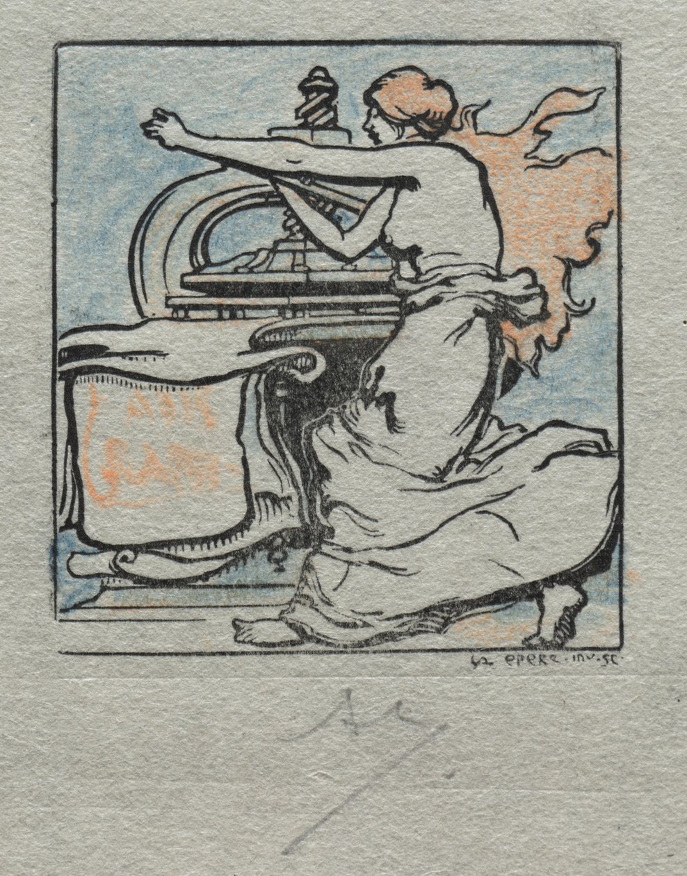 Printeren af Auguste Louis Lepère