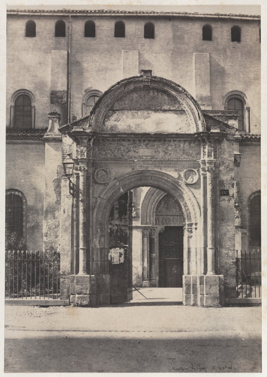 Porte Bachelier, Saint-Sernin-kirken, Toulouse (Haute-Garonne) af Auguste Mestral
