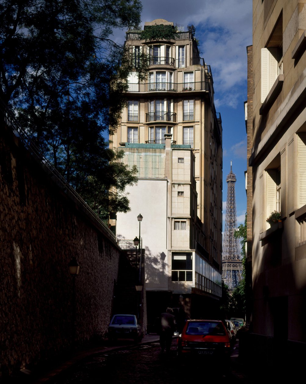 Bygning rue Raynouard, Paris 16. Arkitekt Auguste Perret (1874-1954) af Auguste Perret