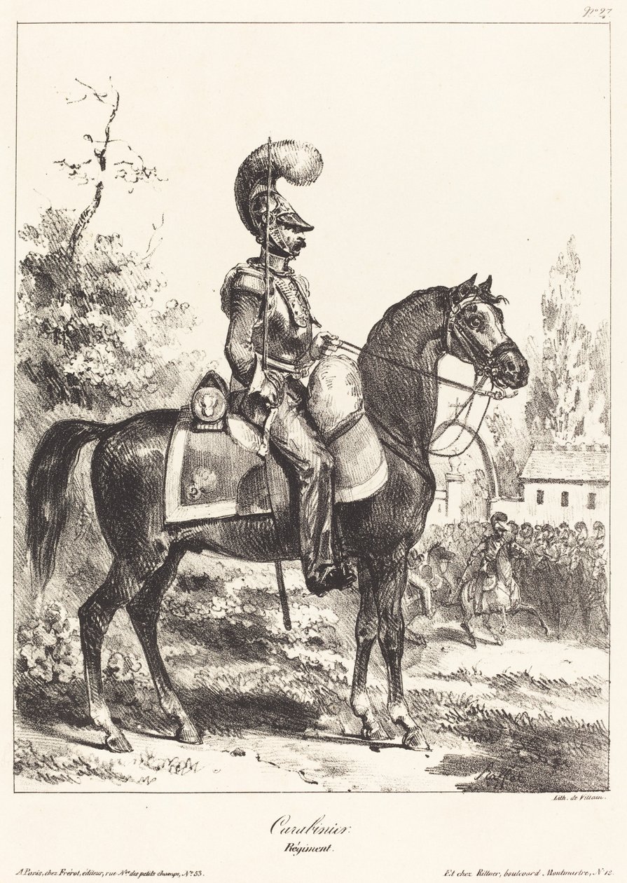 Karabinhage af Auguste Raffet