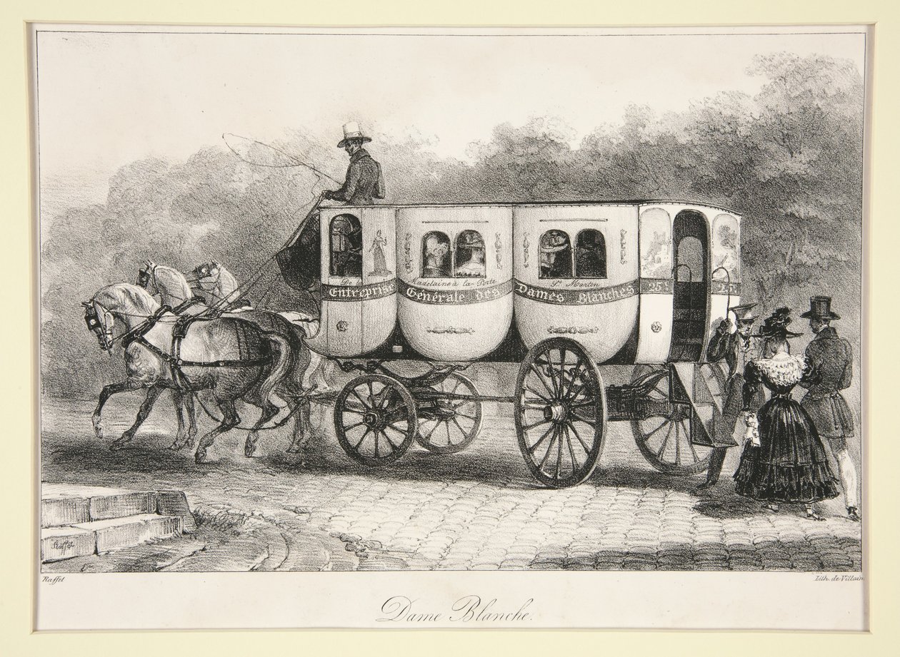 Den hvide dame af Auguste Raffet