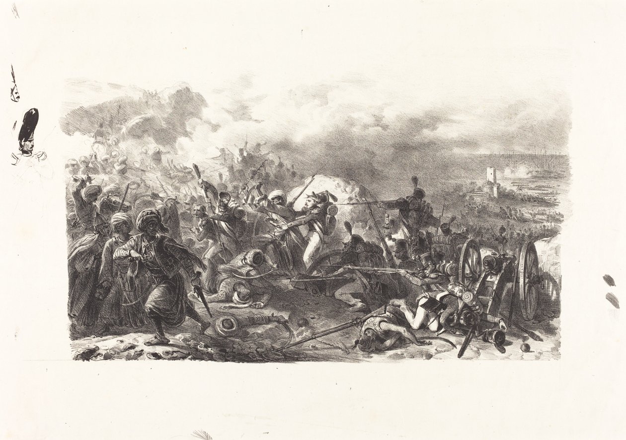 Episode fra den algeriske krig af Auguste Raffet