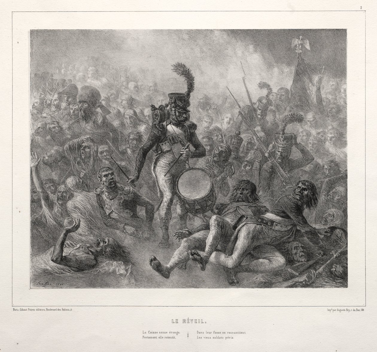 Albummet fra 1832: Awakening af Auguste Raffet
