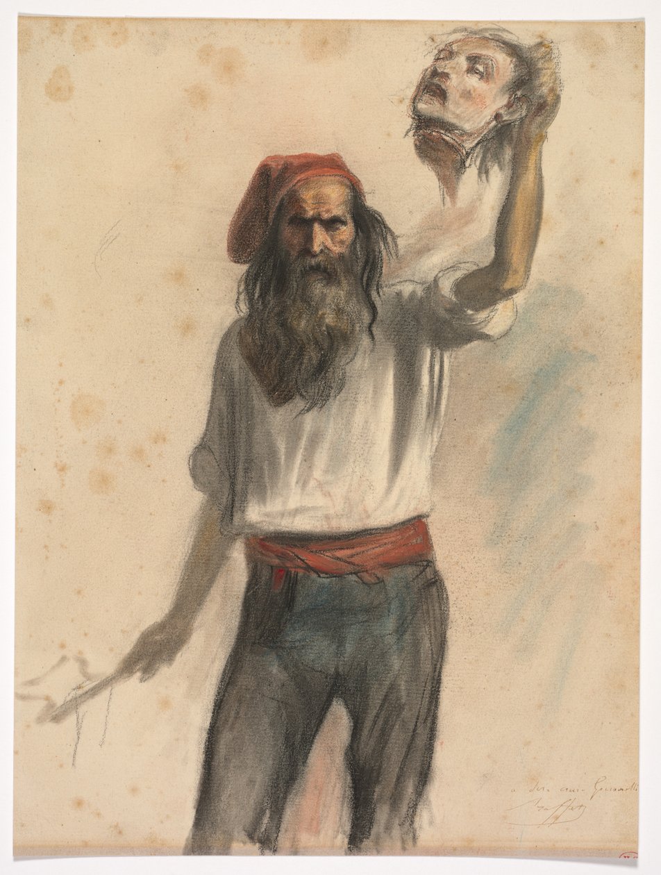 Un Borreau (en bøddel) af Auguste Raffet
