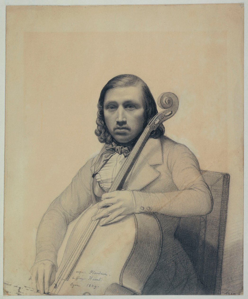 Portræt af Francois George-Hainl 1807-1873, 1839. af Auguste René Flandrin