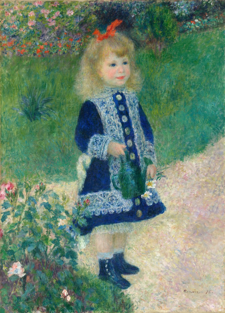 En pige med en vandkande af Auguste Renoir