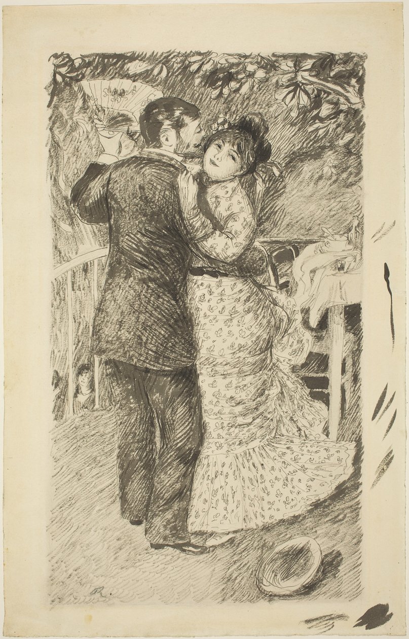 Dans på landet af Auguste Renoir