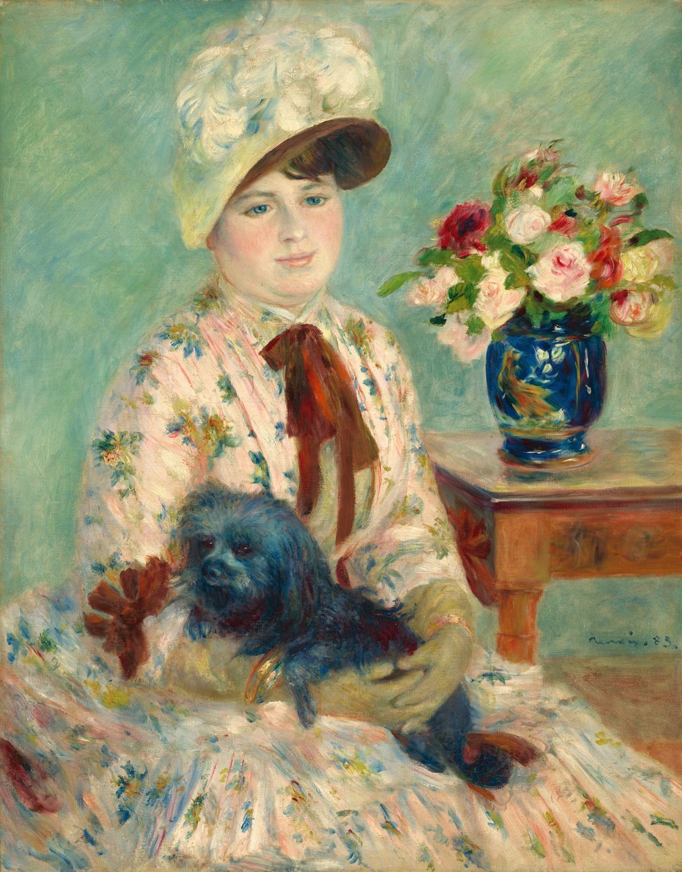 Frøken Charlotte Berthier af Auguste Renoir