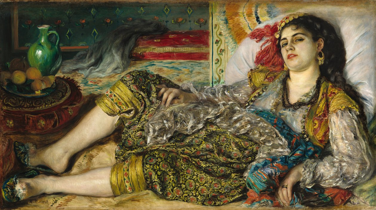 Odalisque af Auguste Renoir