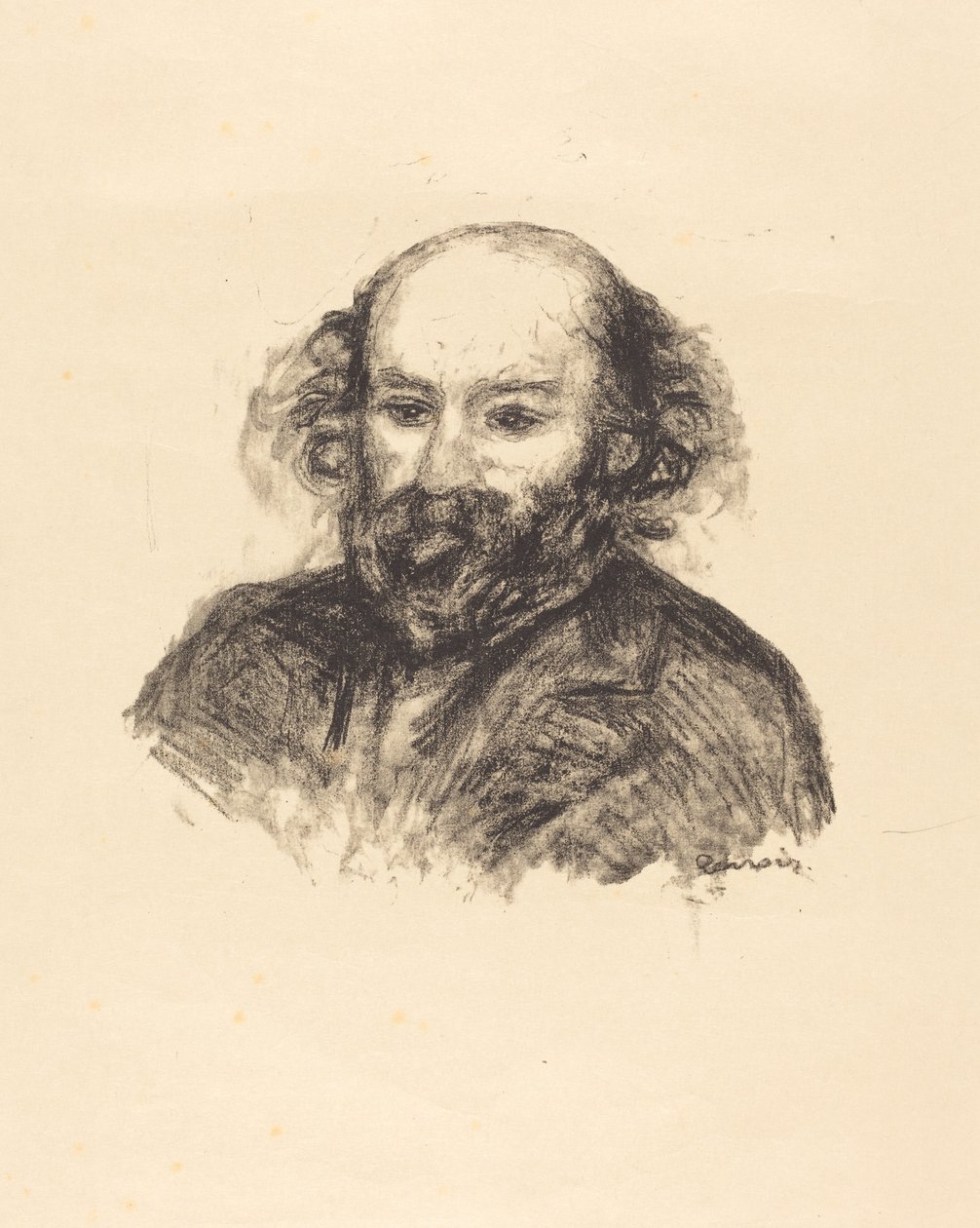 Paul Cézanne af Auguste Renoir