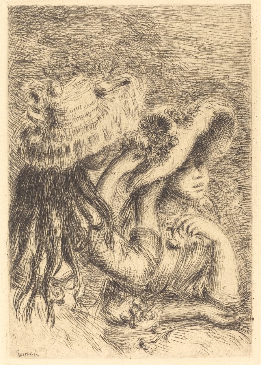 Hattenålen af Auguste Renoir