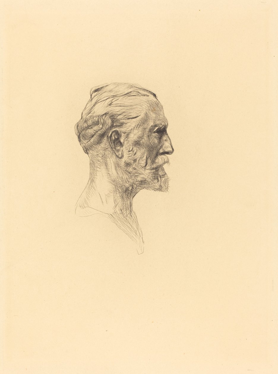 Antonin Proust, 1885. af Auguste Rodin